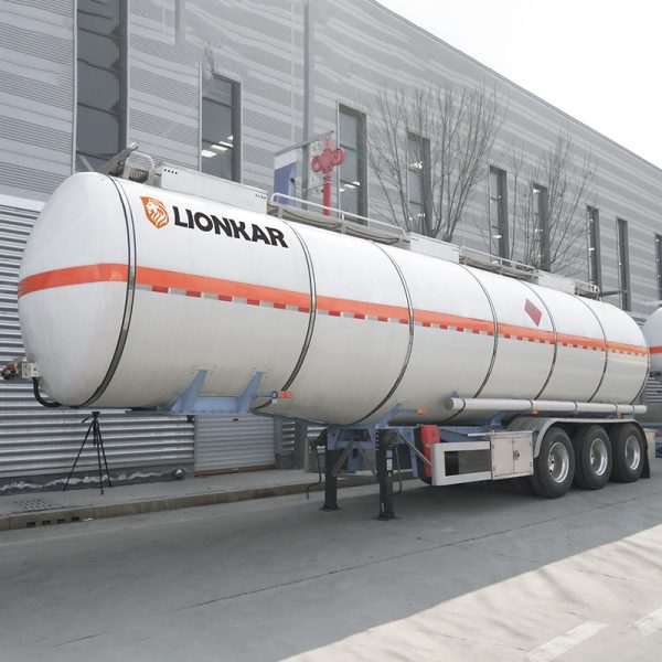 3-Axle Oil Transport Fuel Tanker Truck Semi Trailer