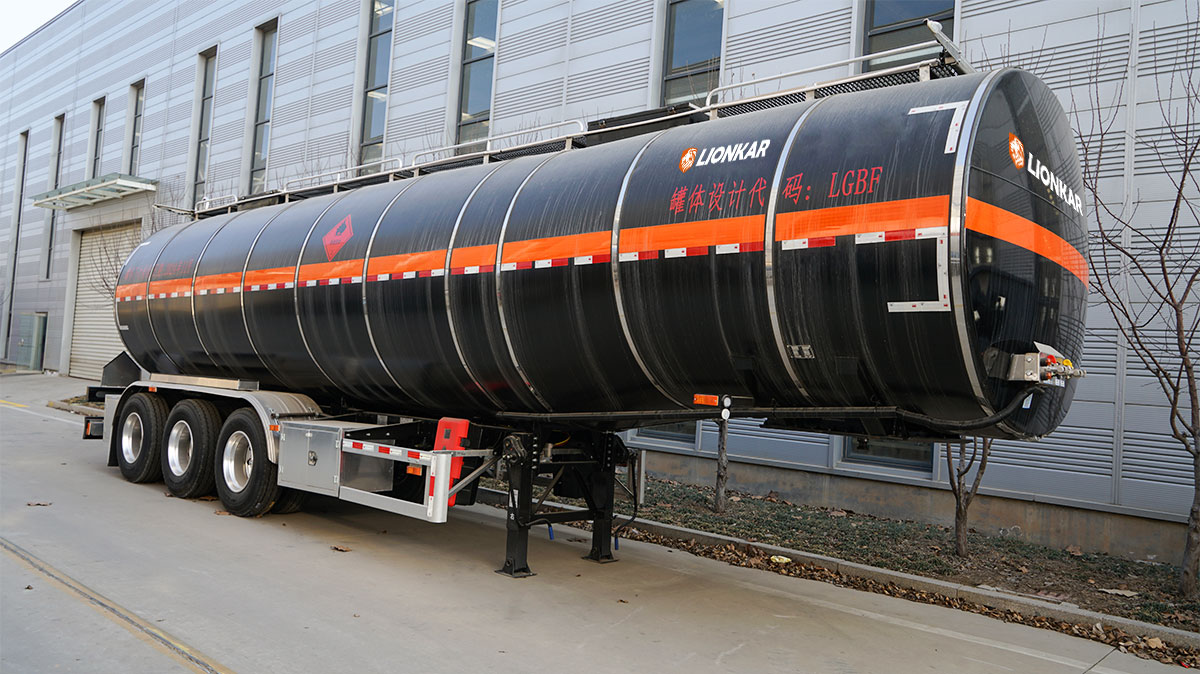 Hot Oil Tanker Trailer