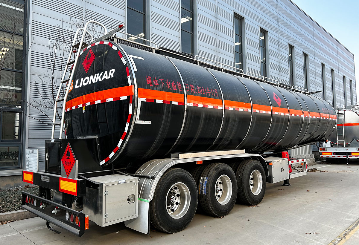 Hot Oil Tanker Trailer